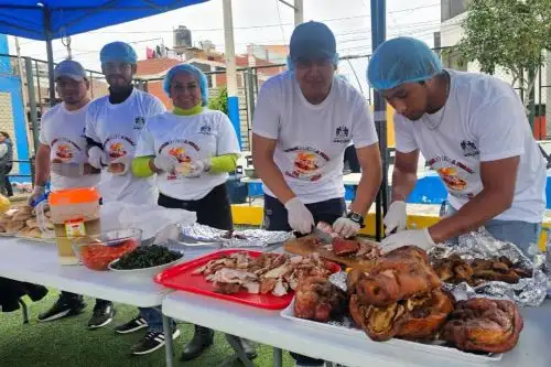 Ancón se sumó al entusiasmo generado en torno al pan con chicharrón. Foto: ANDINA/Difusión
