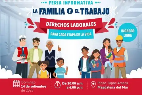 Sunafil informará de manera amena y divertida los derechos laborales a niños, jóvenes y adultos. Fuente: Sunafil.