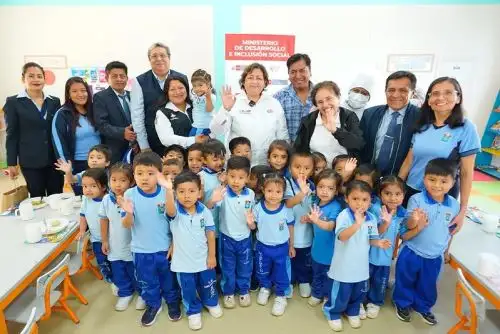 La ministra Montellanos supervisó en Piura los servicios que brinda el Midis. Foto: MIDIS/Difusión.