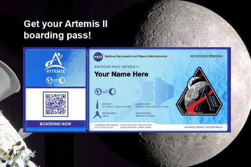 La NASA te invita a ser parte de la historia y a acompañar, de forma simbólica, a los astronautas que viajarán alrededor de la Luna en la misión Artemis II.