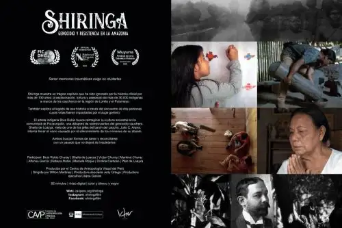 Imágenes de ‘Shiringa’, documental del director peruano Wilton Martínez Carlevarino. Foto: CAVP/Difusión.