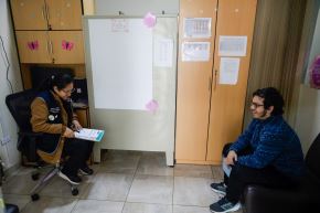 Momento de atención en el Centro de Salud Mental Comunitario de Jesús María. Foto:  ANDINA