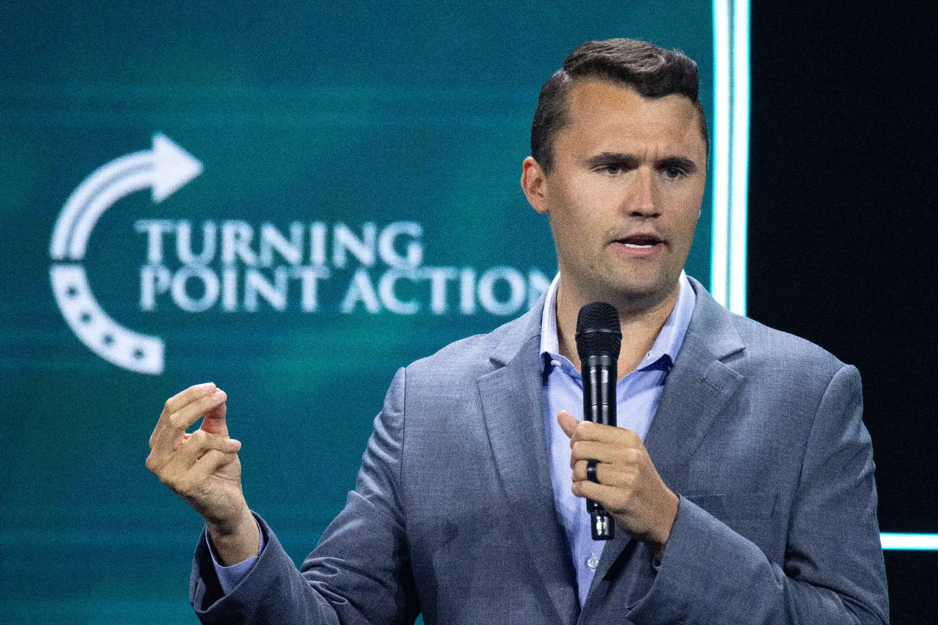 Charlie Kirk en fotografía de archivo (julio de 2024). Foto: EFE