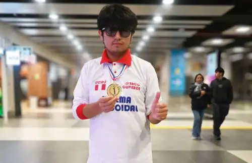 Sebastián Choque marcó un hito al lograr el puntaje más alto de la competencia. Foto: Difusión
