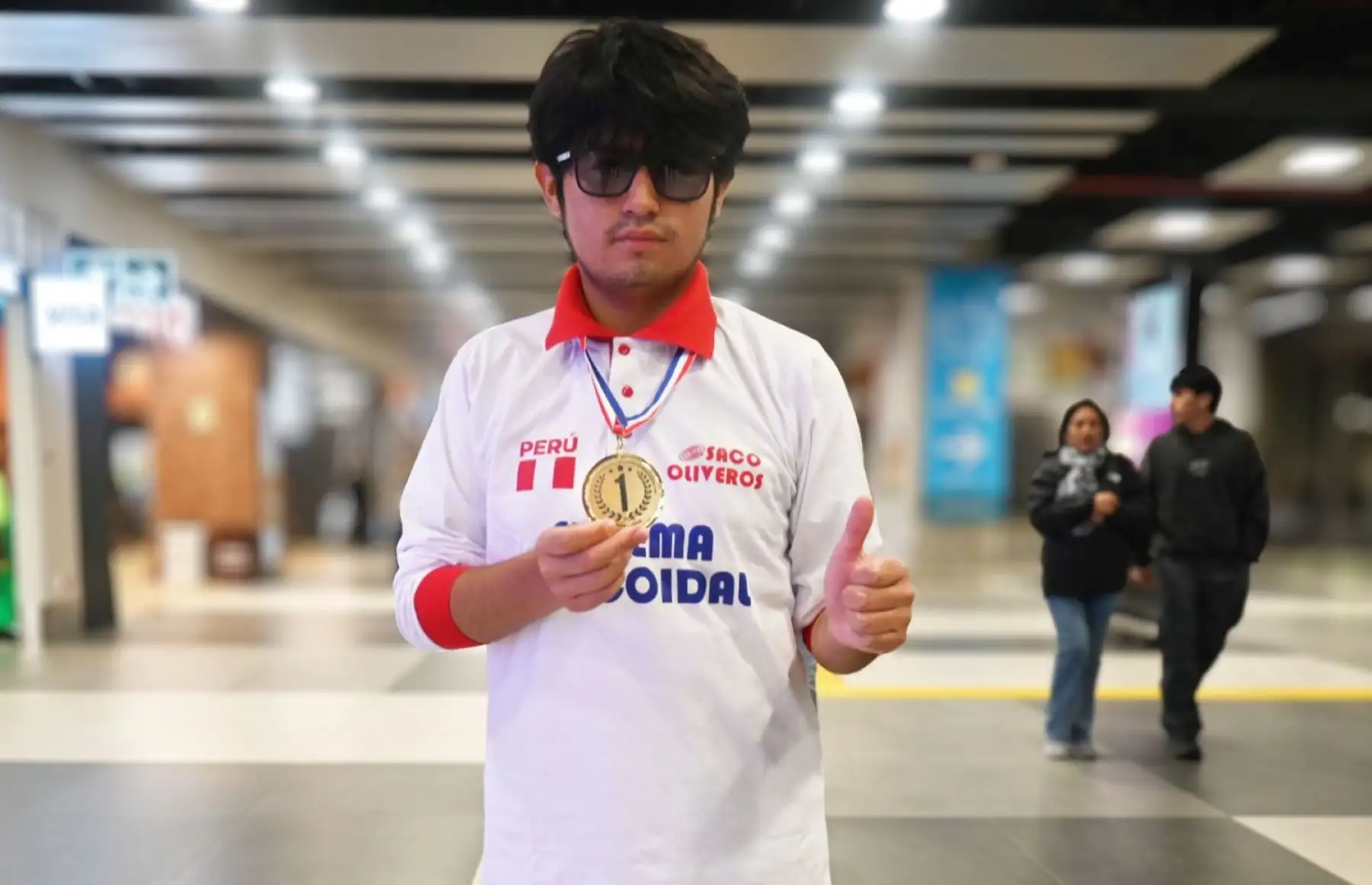 Sebastián Choque marcó un hito al lograr el puntaje más alto de la competencia. Foto: Difusión