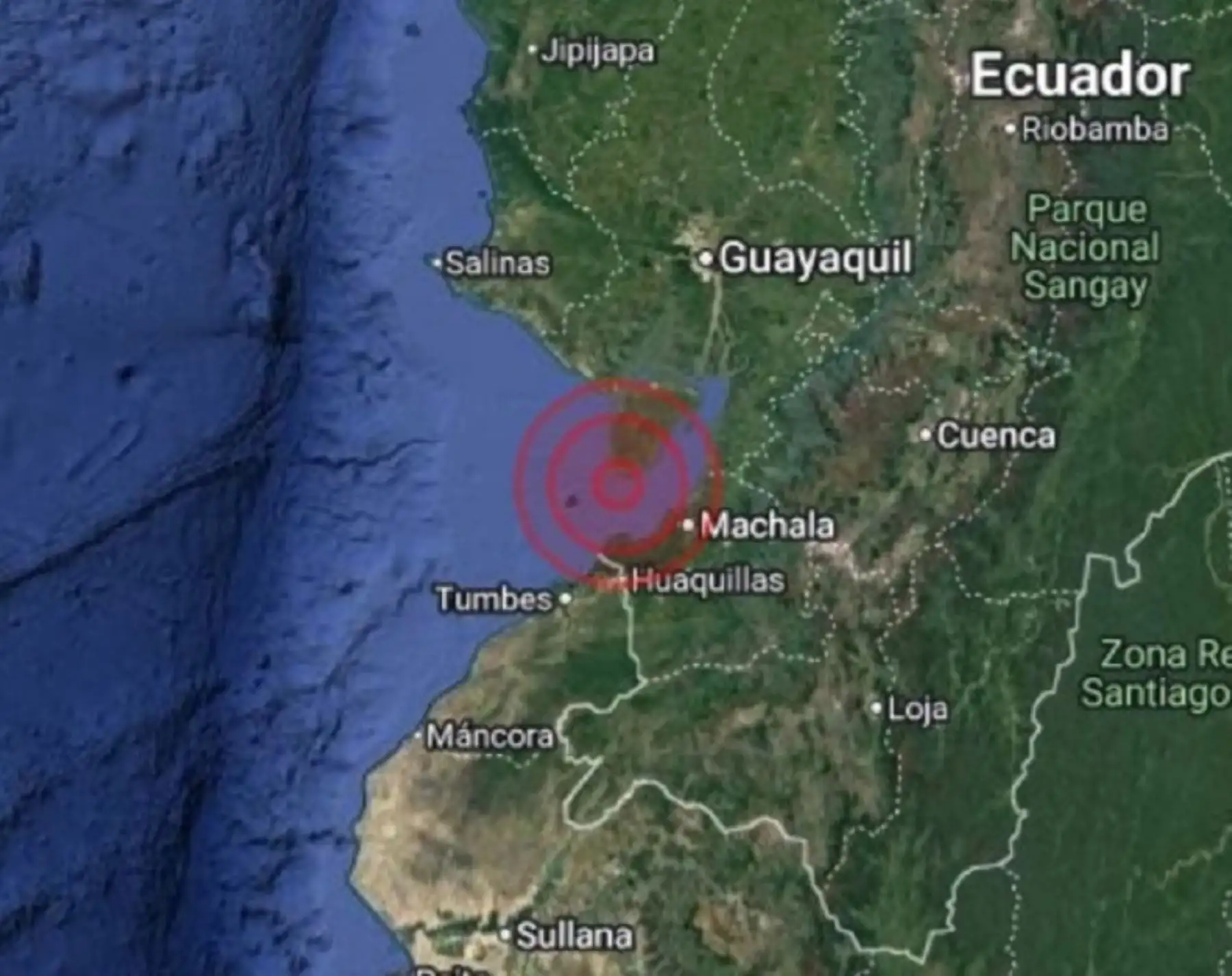 Un sismo de magnitud 4.3, con epicentro en Ecuador, sacudió esta madrugada la región Tumbes sin que se reporten daños personales o materiales.