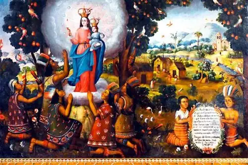 Esta pintura del siglo XVIII del pintor arequipeño Jacinto Carbajal alcanzó un precio récord en una subasta realizada en Estados Unidos.