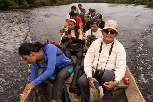 Encuentro fortalecerá el trabajo de los comunicadores amazónicos en un contexto de crisis climática, extractivismo y amenazas territoriales. Foto: EICA/Difusión.