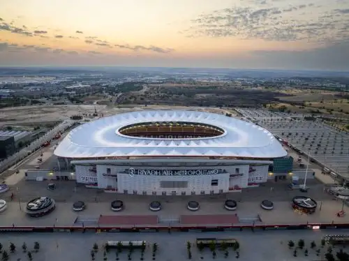 Estadio Metropolitano de Atlético Madrid será sede de la final de la Liga de Campeones