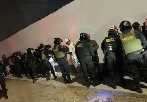 La Región Policial de La Libertad ejecutó un operativo contra la criminalidad en diversos distritos de la provincia de Trujillo donde se intervino a más de 1,200 personas. ANDINA/Difusión