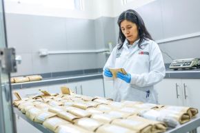 El INIA inauguró moderno complejo de laboratorios en Chincha. Foto: MIDAGRI/Difusión.