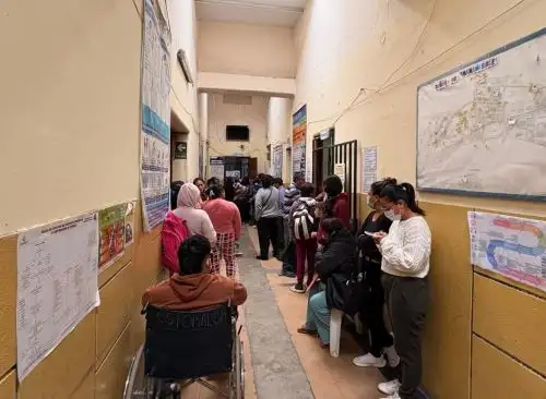 Un total de 50 estudiantes del colegio Octavio Campos fueron atendidos en el centro de salud del distrito de Pomalca, región Lambayeque, al presentar síntomas de intoxicación alimentaria. ANDINA/Difusión