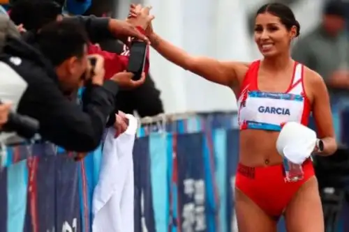 Kimberly García cronometró 2h 50min 37s en la prueba de 35 km de marcha atlética femenina del Mundial de Atletismo Tokio 2025. Foto: IPD