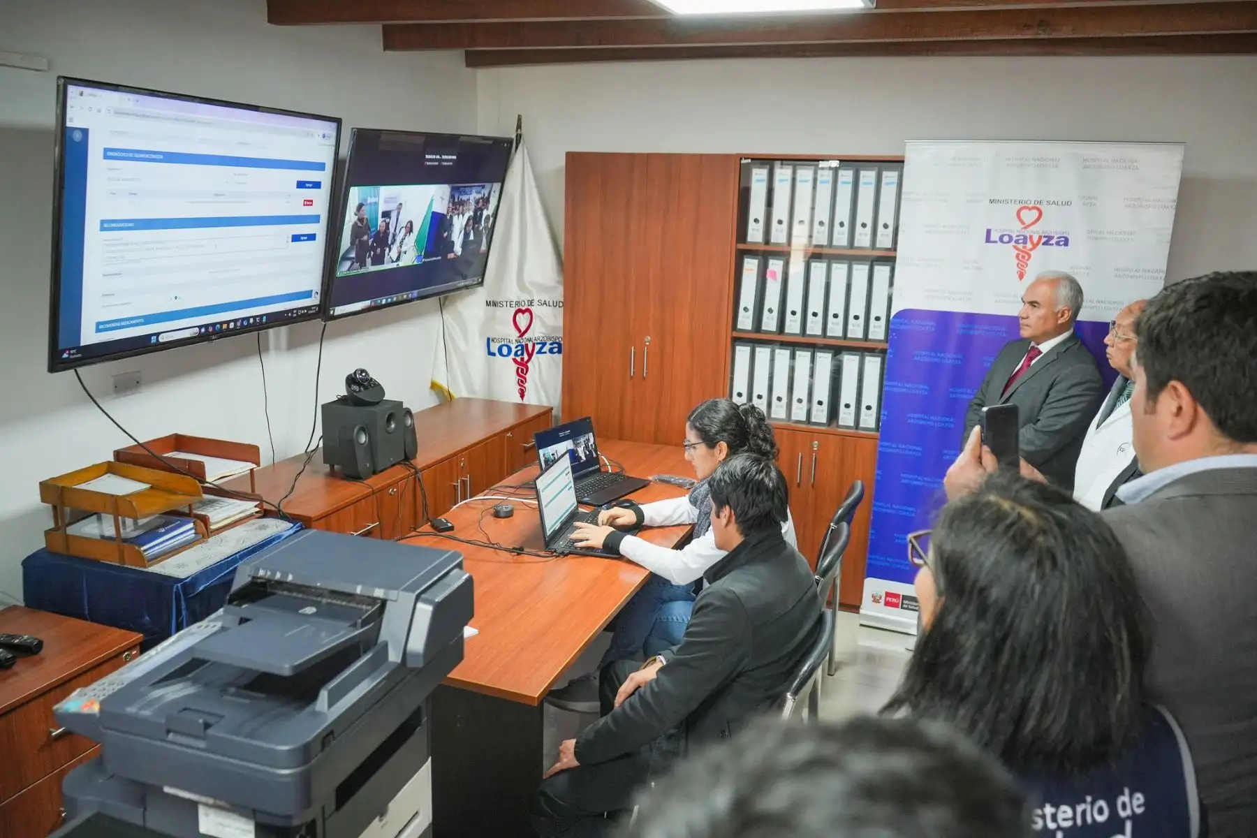Minsa digitaliza al 100 % el servicio de teleinterconsulta en la Diris Lima Centro. Foto: ANDINA/Difusión