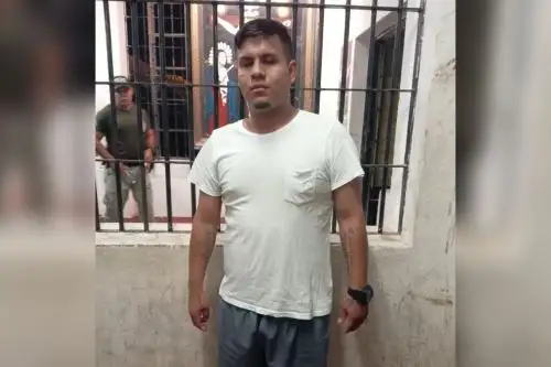 El INPE informó que se intervino la celda de Jean Pierre Alexander Vilca Rodríguez (21), interno sentenciado por tenencia ilegal de armas de fuego e identificado como presunto integrante de la organización criminal Los Pulpos de la Cruz Blanca, e implicado en cobro de cupos. ANDINA/Difusión