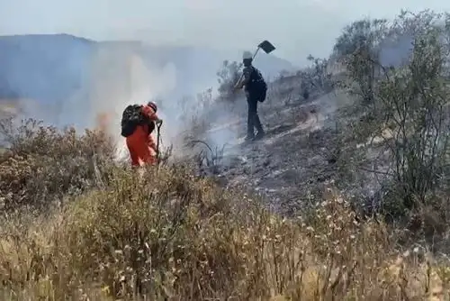 Se recomienda a la población de los asentamientos humanos cercanos al área del siniestro utilizar mascarilla y lentes protectores para reducir la exposición al humo y partículas en el aire, hasta que pase la emergencia.