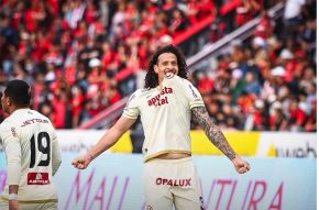  Williams Riveros le dio el triunfo a Universitario ante el FBC Melgar