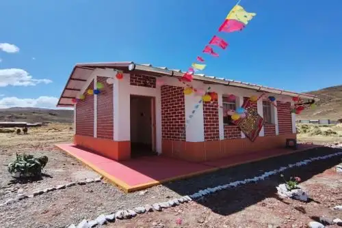 Una de las viviendas rurales 