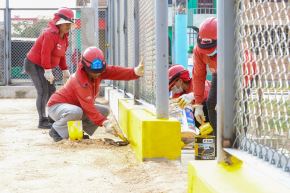 Trabajadores temporales del programa Llamkasun Perú. Cortesía