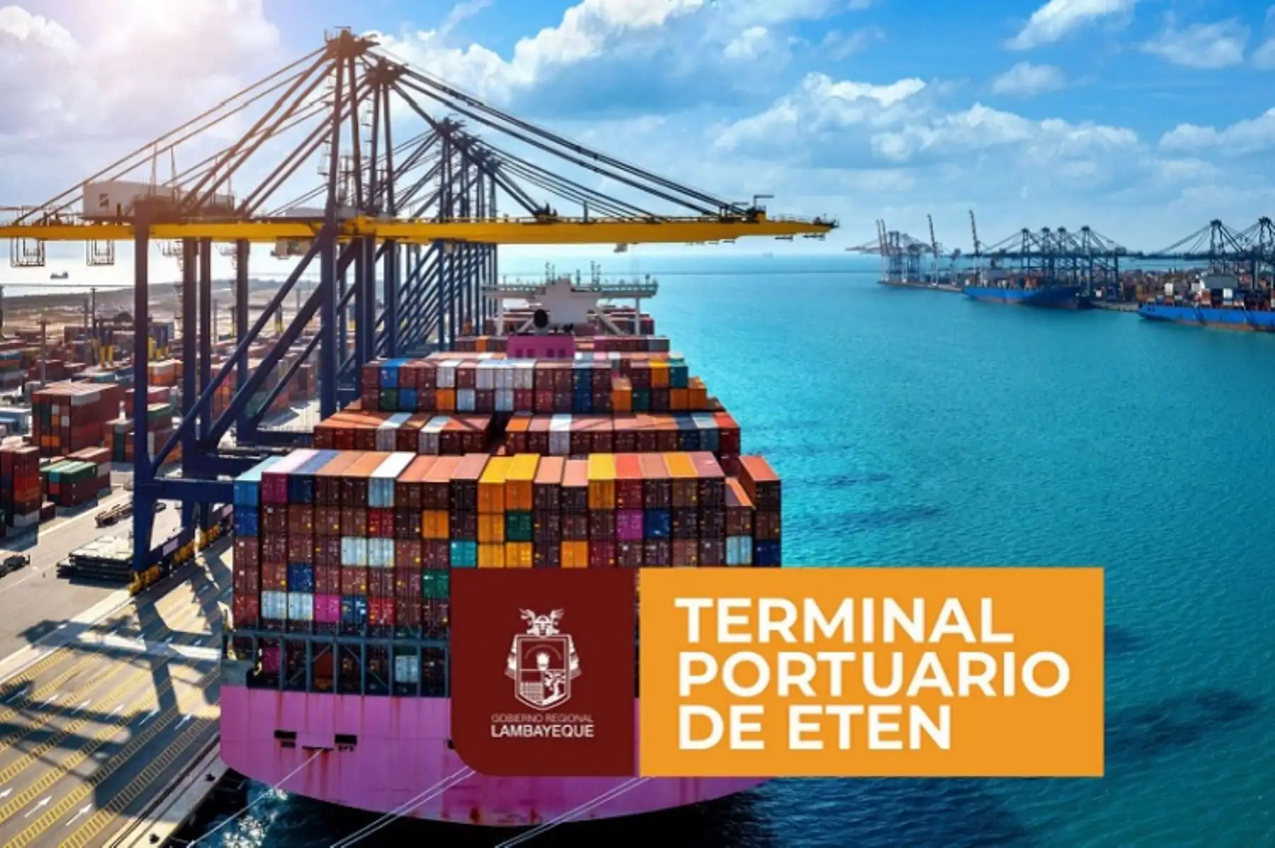 Proyecto del nuevo Terminal Portuario Multipropósito de Eten. Cortesía.