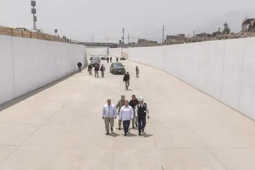 Presidenta Boluarte inaugura proyecto Quebrada Huaycoloro, en Lurigancho - Chosica
