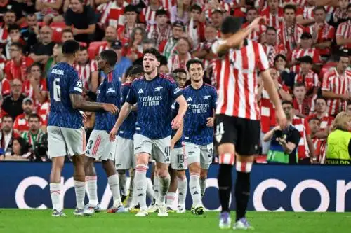 Arsenal golpeó primero en San Mamés