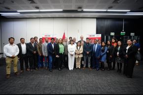 La titular del Mincetur sostuvo que todos los participantes en la reunión reafirmaron la voluntad de diálogo y respeto al  Estado de Derecho.