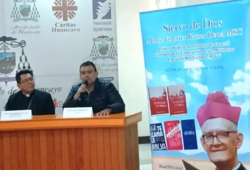 La película “El Apóstol de los Andes” relata la historia del misionero alemán nacionalizado peruano Federico Kaiser, fundador de la congregación Misioneras de Jesús Verbo y Víctima. ANDINA/Difusión