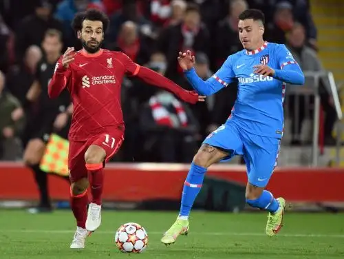 Salah tendrá un duelo aparte con Jose Gimenez