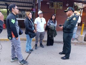 La Región Policial Cusco recomendó a los turistas evitar la ruta amazónica para llegar a Machu Picchu por los riesgos que significa la ruta y las protestas que se registran en la zona. ANDINA/Percy Hurtado Santillán