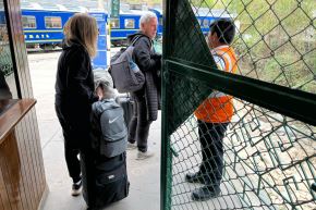 Empresas confirmaron la reanudación del servicio de trenes a Machu Picchu y que el primer ferrocarril partirá a las 13:27 horas desde la estación de Ollantaytambo. ANDINA/Percy Hurtado Santillán