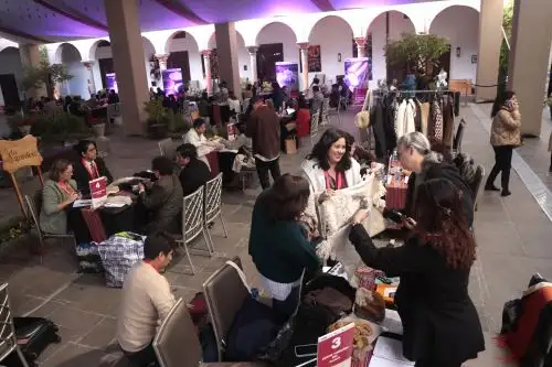 La rueda de negocios que organizó Promperú en la feria Expo Perú los Andes 2025 en Cusco fue un éxito total. ANDINA/Vidal Tarqui