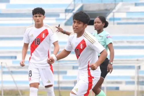 Selección peruana Sub-15 se impuso ante Ecuador en un partido amistoso internacional