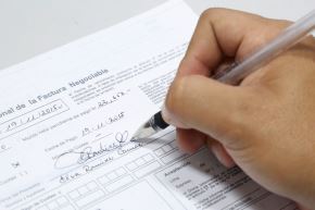 La factura negociable es una herramienta clave para el rápido financiamiento de la mype. Foto: Cortesía.