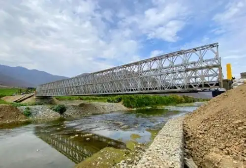 Provías Descentralizado adquirirá 51 puentes metálicos para instalar en 12 regiones para la atención de emergencias, anunció el MTC. ANDINA/Difusión