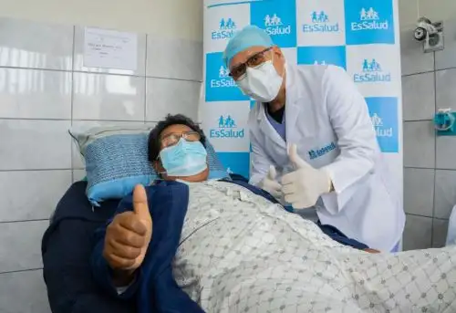 Taxista de 61 años tiene nueva oportunidad de vida gracias a exitoso trasplante renal realizado en hospital Sabogal de EsSalud. Foto: Difusión