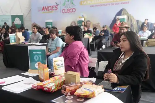 Rueda de Negocios Expo- Perú los Andes 2025 en Cusco. Foto: ANDINA/Vidal Tarqui