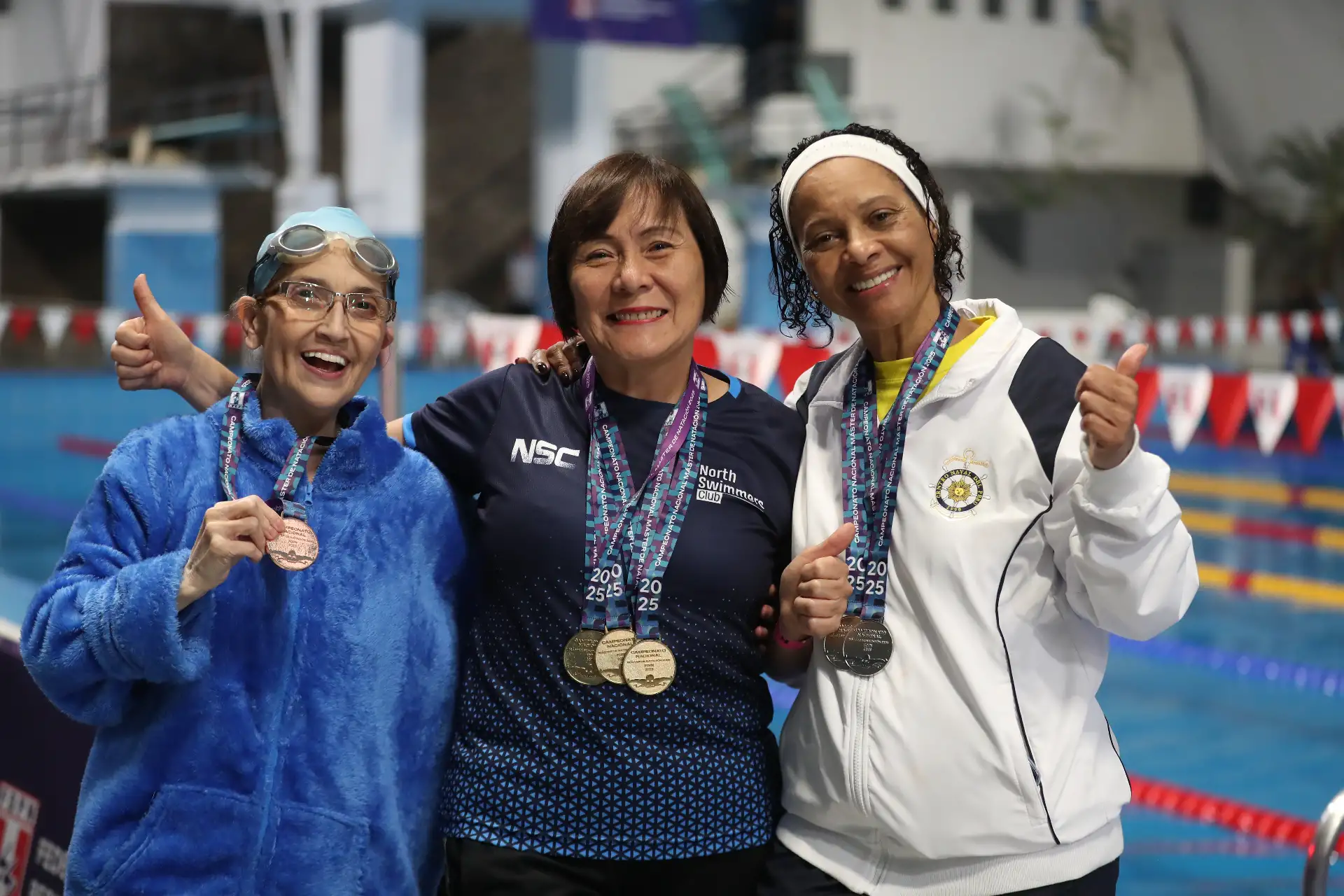 Por segundo día consecutivo, se realizó en la piscina olímpica del Campo de Marte de Jesús María el Campeonato Nacional de Natación Máster de Piscina corta 2025, con una destacable participación de hombres y mujeres de 30 años de edad a más.
Foto : ANDINA / Lino Chipana Obregón.