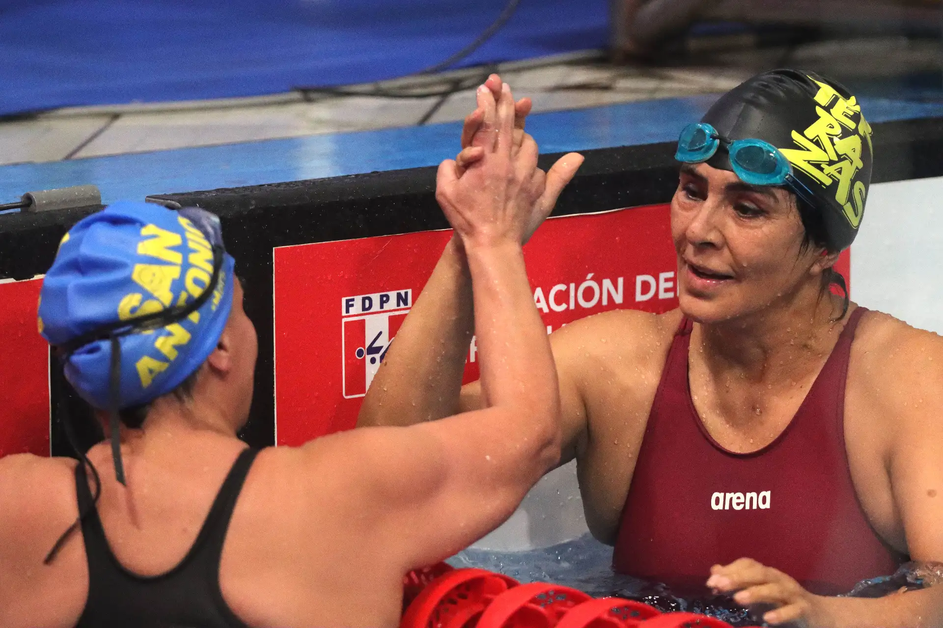 Por segundo día consecutivo, se realizó en la piscina olímpica del Campo de Marte de Jesús María el Campeonato Nacional de Natación Máster de Piscina corta 2025, con una destacable participación de hombres y mujeres de 30 años de edad a más.
Foto : ANDINA / Lino Chipana Obregón.