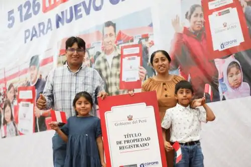 Modificaciones al reglamento actual permitirán simplificar y acelerar los procesos de titulación para las familias que ocuparon predios hasta el 31 de diciembre de 2021. Foto: Difusión