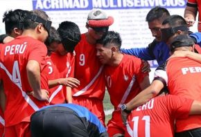 La selección peruana de fútbol para ciegos tuvo una encomiable actuación