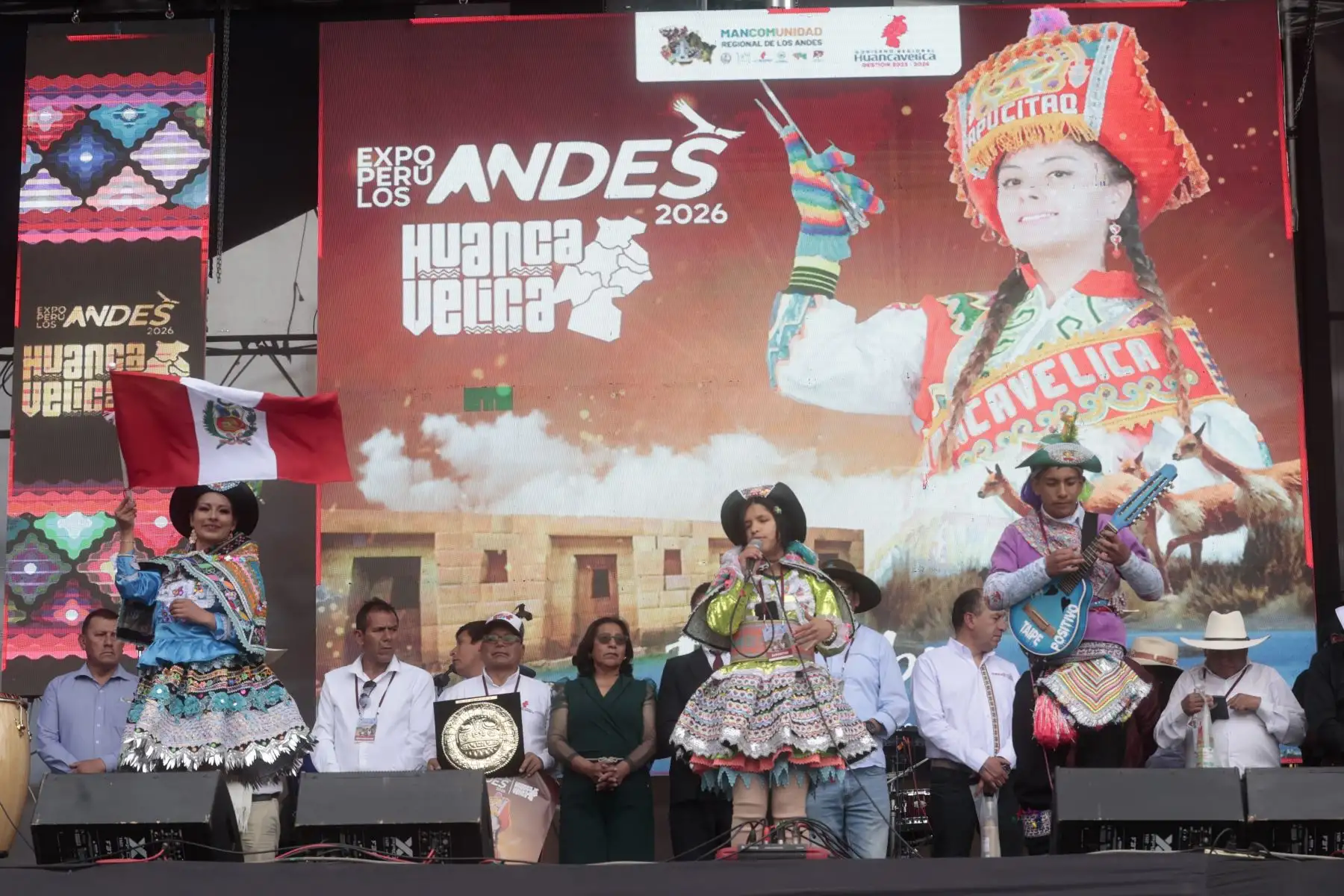 Cusco vive una colorida clausura de la Expo Peru Andes 2025-Cusco. Ademas, se anuncio que Huancavelica "La tierra del Mercurio" será la próxima sede de la feria macrorregional mas grande del sur del país. Foto: ANDINA/Vidal Tarqui