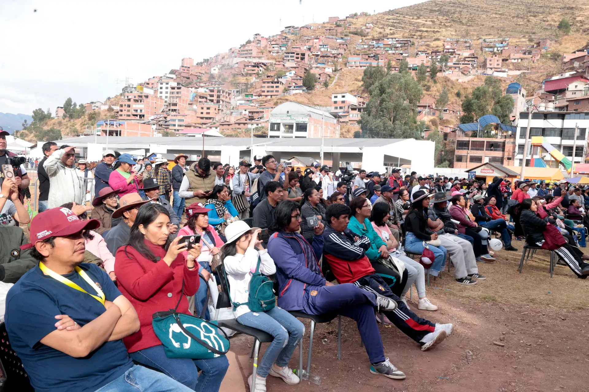 Cusco vive una colorida clausura de la Expo Peru Andes 2025-Cusco. Ademas, se anuncio que Huancavelica "La tierra del Mercurio" será la próxima sede de la feria macrorregional mas grande del sur del país. Foto: ANDINA/Vidal Tarqui