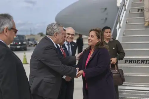 Presidenta Dina Boluarte arribó a Nueva York para participar en la Asamblea General de la ONU