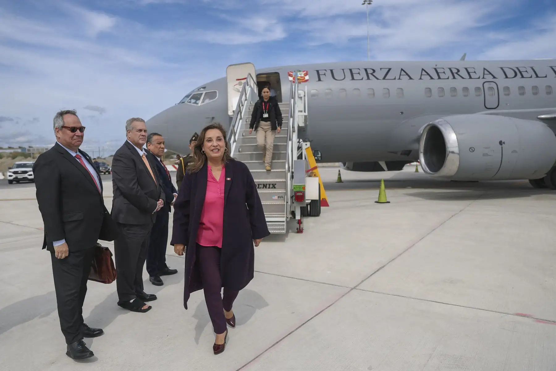 Presidenta Dina Boluarte arribó a Nueva York para participar en la Asamblea General de la ONU.
Foto: ANDINA/Prensa Presidencia