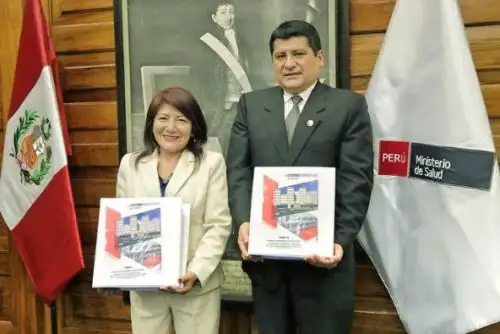 La gobernadora regional de Lima Provincias, Rosa Vásquez, presentó el estudio. Foto: ANDINA/Difusión