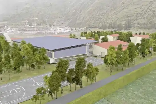 Proyecto de Colegio de Alto Rendimiento (COAR) a construirse bajo la modalidad de Asociación Público-Privada (APP).. ANDINA/Difusión