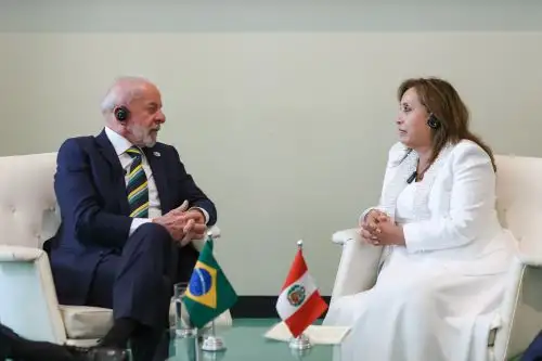 Presidenta Dina Boluarte y el presidente de Brasil, Luiz Inácio Lula da Silva, sostienen reunión bilateral en Nueva York