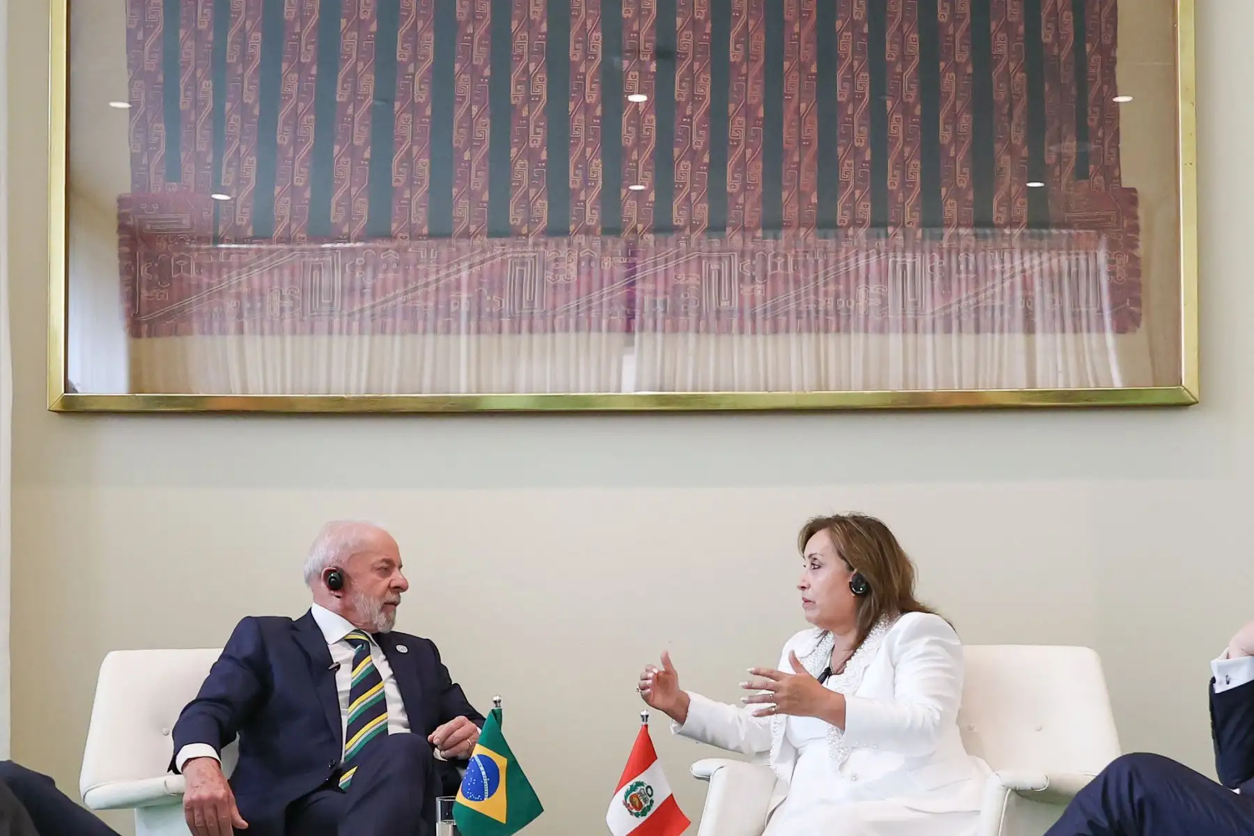 n el marco de la Asamblea General de las Naciones Unidas en Nueva York, la presidenta del Perú, Dina Boluarte, sostuvo una reunión bilateral con el mandatario de Brasil, Luiz Inácio Lula da Silva. Foto: ANDINA/Prensa Presidencia