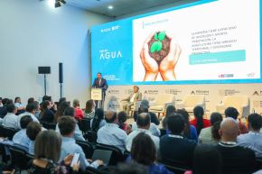 Ministro de Desarrollo Agrario y Riego, Angel Manero Campos se presentó en Perumin 2025. ANDINA/Difusión